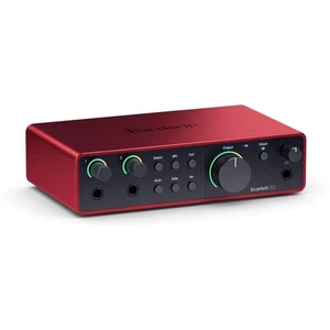FOCUSRITE Scarlett 2i2 4th Gen scheda audio USB-C 2 IN 2 OUT - Foto 1 di 5