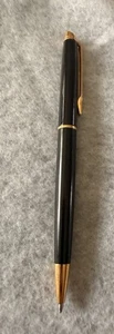 Penna a sfera Waterman France vintage nero oro - Foto 1 di 8