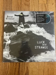 DAVID GILMOUR - LUCK AND STRANGE - TRANSLUCENT SEA BLUE VINYL - BRAND NEW SEALED - Picture 1 of 9