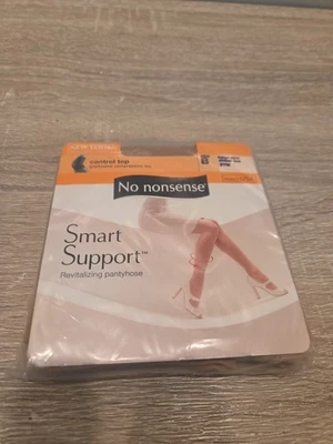 NO NONSENSE - Smart Support Control Top Pantyhose Beige Mist Size B - 1 Pair - Image 1 of 4