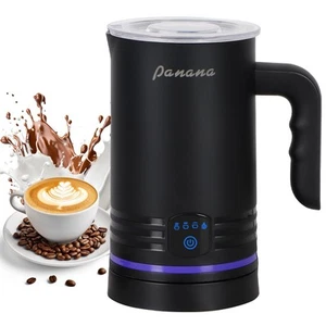 Montalatte Elettrico, Vaporiera Latte 4 in 1,5 oz/430 ml Automatico Caldo e C... - Foto 1 di 9