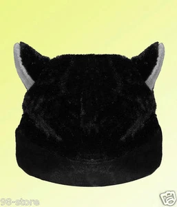 Halloween CAT ANIME KITTY GOTH RAVE COSPLAY CAP HAT For Adults - Picture 1 of 1