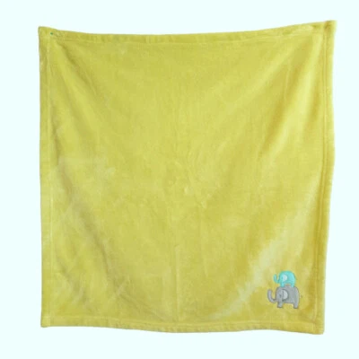 2014 Circo Target 大象绿色柔软抓绒婴儿毯 30 英寸 X 29 — 第 1/4 张图片