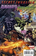 Secret Invasion Runaways Young Avengers #1 FN 2008 Stock Image