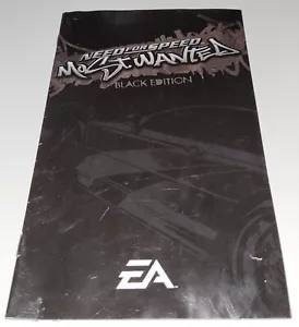 Notice Sony PlayStation 2/PS2 - Need For Speed Most Wanted Black Édition - Imagen 1 de 3