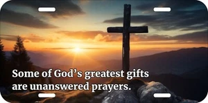 Some of God’s greatest BIBLE VERSE JESUS CROSS CHRISTIAN METAL LICENSE PLATE B - Picture 1 of 4