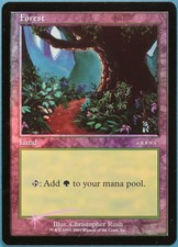 Forest (Arena 2002 Beta) FOIL Promo NM Special MAGIC CARD (ID# 237108) ABUGames