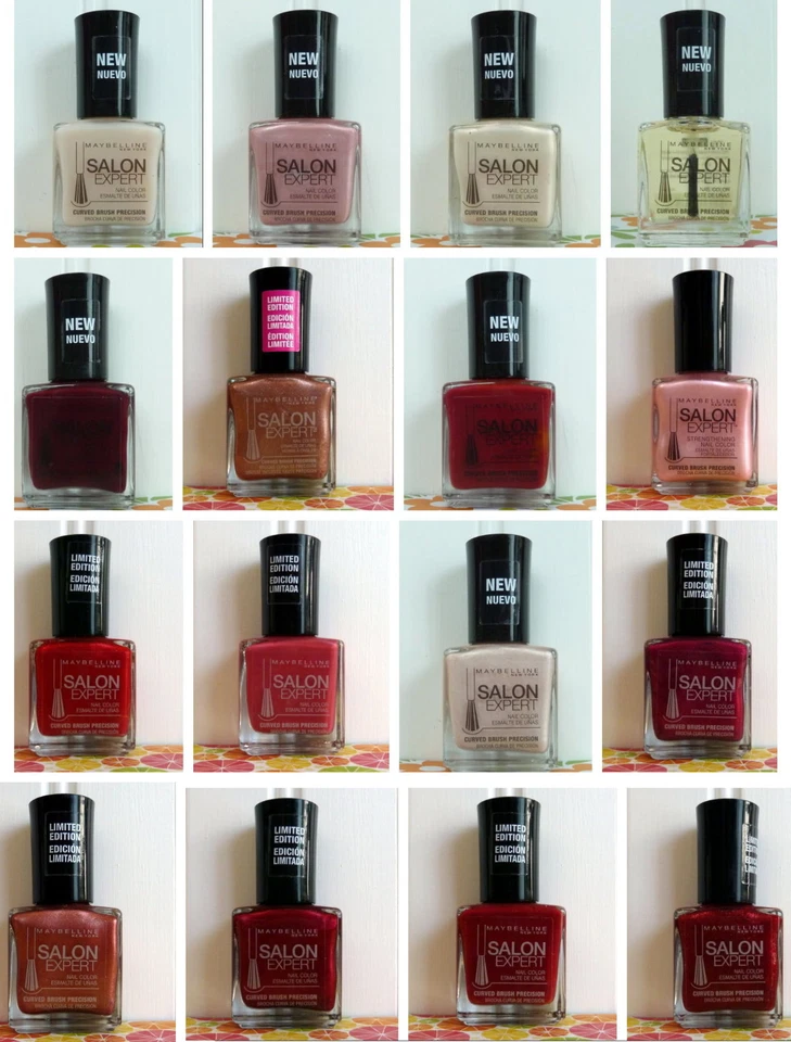 ONE NEW MAYBELLINE SALON EXPERT NAIL POLISH - YOU PICK! - HARD TO FIND SHADES - Image 1 of 1