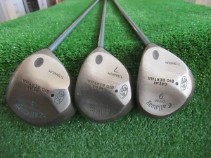 CALLAWAY GREAT BIG BERTHA FAIRWAY 4 7 9 WOOD SET WOODS LADIES GRAPHITE RH - Picture 1 of 10