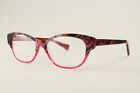 Authentic Jean Lafont Glasses Odeon 6024 Red Purple 51mm Frames Eyeglasses RX