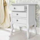 White Bedroom Furniture French Chest of Drawers Bed Wardrobe Juliette ShabbyChic