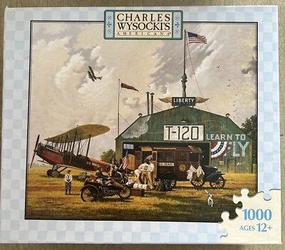 Charles Wysocki Americana 1000 Piece Puzzle Hero Warship￼ - Image 1 of 3