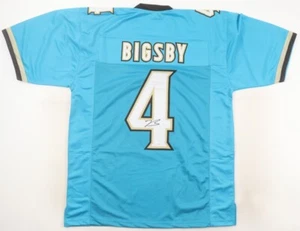 Tank Bigsby Jacksonville Jaguars Signed Autographed Pro Style Custom Jersey JSA - Picture 1 of 3