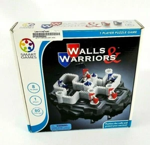 SmartGames Walls & Warriors Skill-Building Puzzle Game Ages 8 + - Picture 1 of 7