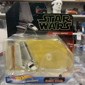 Mattel Hot Wheels Star Wars Disney Starships Imperial Shuttle New Sealed 2018 - Picture 1 of 2