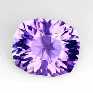 6.35 Cts Purple Amethyst Fancy Precision Cut Natural Loose Gemstone Bolivia - Picture 1 of 1