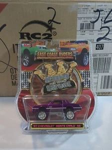East Coast Ryders King of the Street 87 Chevrolet Monte Carlo lila 1/64 Maisto - Bild 1 von 6