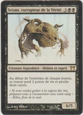 ► magic-style ◄ mtg seizan, perverter of truth/corruptor of truth-played