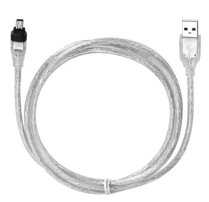 USB 2.0 A męski na 4Pin Firewire IEEE1394 męski kabel 1,5 m - Zdjęcie 1 z 5
