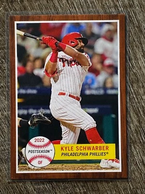 2022 KYLE SCHWARBER TBT Throwback Thursday 1962 Topp World Series Postseason 132 - Image 1 of 2