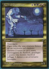 Axelrod Gunnarson Legends (ITALIAN) NM Black Red Rare CARD (208367) ABUGames