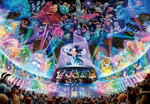 Stained Art Disney 500 piece Disney Dream Concert water DSG-500-437 tightly - Picture 1 of 1