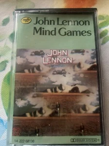 John Lennon Mind Games cassette - Bild 1 von 2