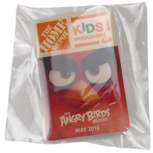 Prendedor Home Depot Kids Workshop Angry Birds 2016 nuevo sellado - Imagen 1 de 2