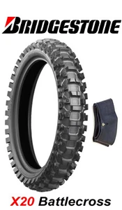 BRIDGESTONE X20 BATTLECROSS 110/90-19 Soft Dirt Tire +Tube KTM HUSQVARNA YAMAHA - Picture 1 of 2