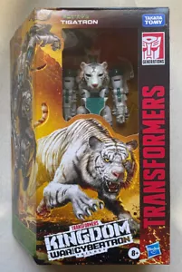 Figura Hasbro de Transformers Beast Wars Tigatron War Cybertron Kingdom Voyager - Imagen 1 de 5