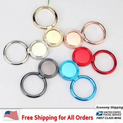 Phone Ring Holder 360 Degree Round Stand for iPhone,Samsung,LG and All Phones   - Image 1 of 4