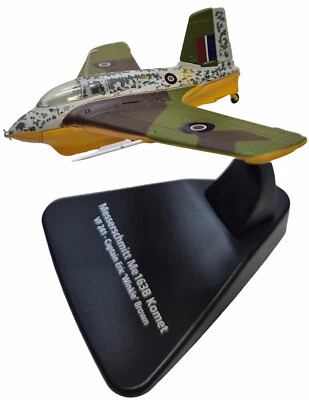 Oxford Diecast Me163B Komet, Eric WInkle Brown 1:72 Scale Model Aircraft (AC073) - Image 1 of 4