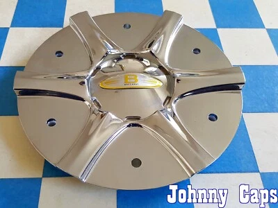 Ruedas BACCARAT [38] Tapa central cromada # 60701875F-1 Tapa central personalizada (CANTIDAD. 1) Foto 1 de 4