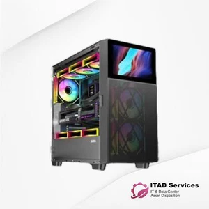 SAMA V-PLAY ATX BLACK ATX Mid Tower Gaming Computer PC Case - Afbeelding 1 van 1