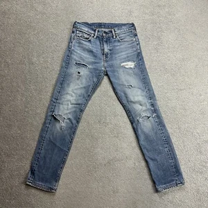 LEVI’S Jeans 510 Herren Vintage Hose W29 L30 Skinny Fit Tapered 0802 Blau - Bild 1 von 13