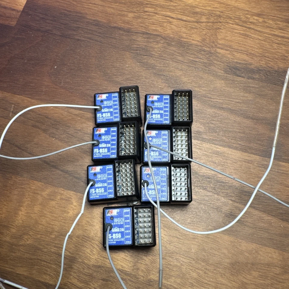 FlySky FS-BS6 Receiver 2.4GHz 6-Channel For RC Car Truck Buggy Losi Associated - Image 1 of 4