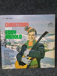 Vintage Christmas With Eddy Arnold Vinyl LP RCA Victor LSP-2554 Country Holiday - Picture 1 of 7