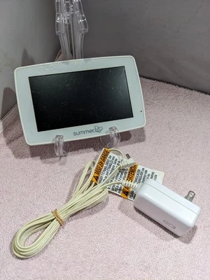 Monitor Summer Infant Wide View 2.0 con alimentación - Probado funciona Foto 1 de 4