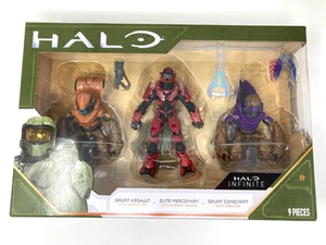 Halo Infinite Series Elite Mercenary Red Modellino Jazwares - Foto 1 di 4