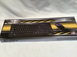 NEW BUILDER KEYBOARD WITH MULTI MEDIA FUNCTIONS USB CONNECTION NO MOUSE - Picture 1 of 2