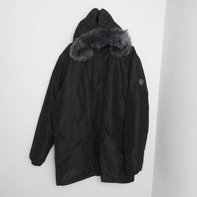 883 Police Aksu Abrigo Para Hombres XXL Negro Impermeable Chaqueta Aislante Invierno Nieve Cálido Foto 1 de 4