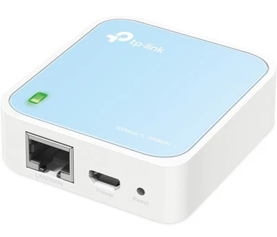 TP-Link TL-WR802N N300 WLAN Nano Router für mobiles Internet und mehr - Bild 1 von 4