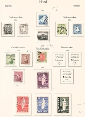 Iceland Stamps 1935-1945, Treasure Trove - Image 1 of 3