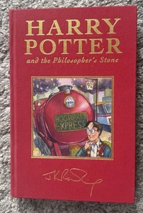 Harry Potter And The Philosopher's Stone Deluxe Edition 1999 6th Printing 1st Ed - Picture 1 of 6