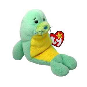 TY Beanie Baby - STANLEY the Seal (8 inch) - MWMTs Stuffed Animal Toy - Picture 1 of 1
