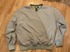 Men's:CABELA V-NECK PULLOVER WINDBREAKER SZ.L (54"Chest&27"Length - Picture 1 of 3