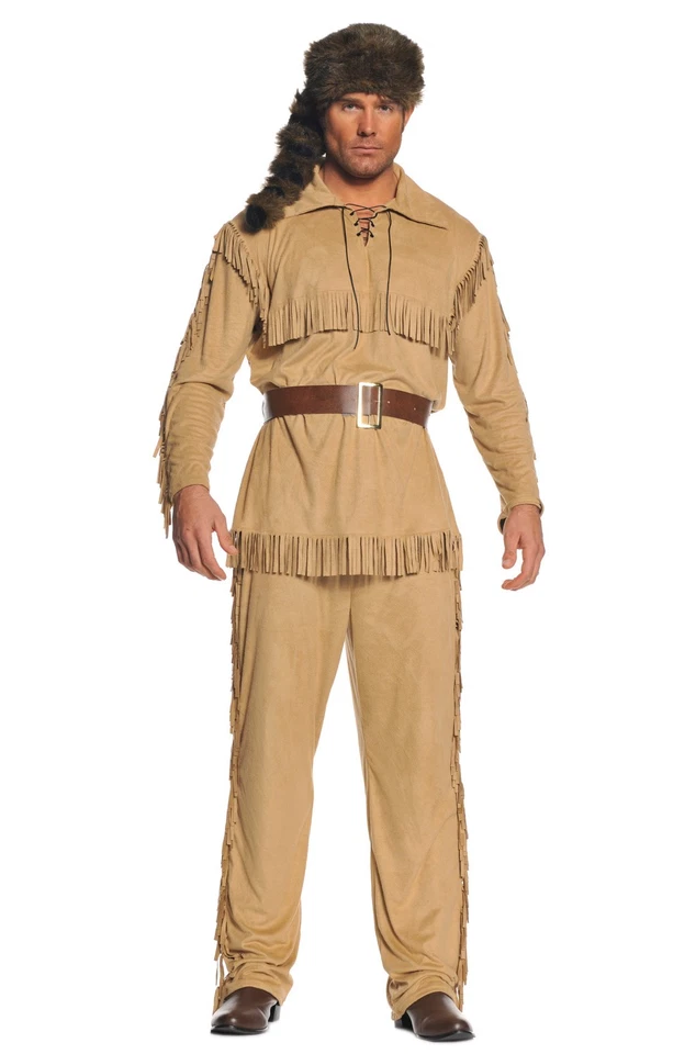Nuevo Disfraz Wild West American Frontier Hombre Talla Grande Foto 1 de 1