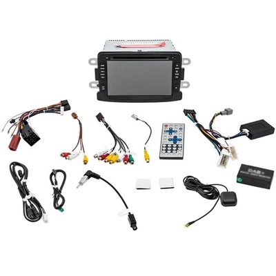 7" Android 10.0 GPS Estéreo OBD fit Renault Dacia Duster Logan Sandero Lodgy New - Imagen 1 de 4