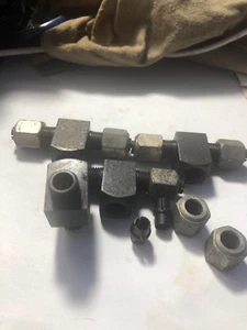 4- Hydraulik Stahl Druck T-Stück 3/16 Rohr auf 1/8 Innenrohr BA3100-3 A3L5 - Bild 1 von 1