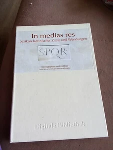 CD Rom: In medias Rest - Lexikon lateinischer Zitate und Wendungen - Photo 1/3